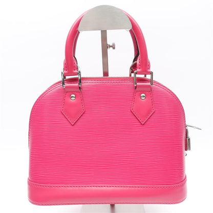 Louis Vuitton Alma BB Rose Pink EPI Leather Shoulder Bag