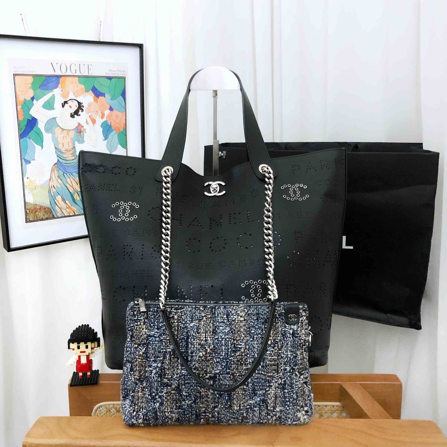 Chanel Cambon Black Luxury Tote Style
