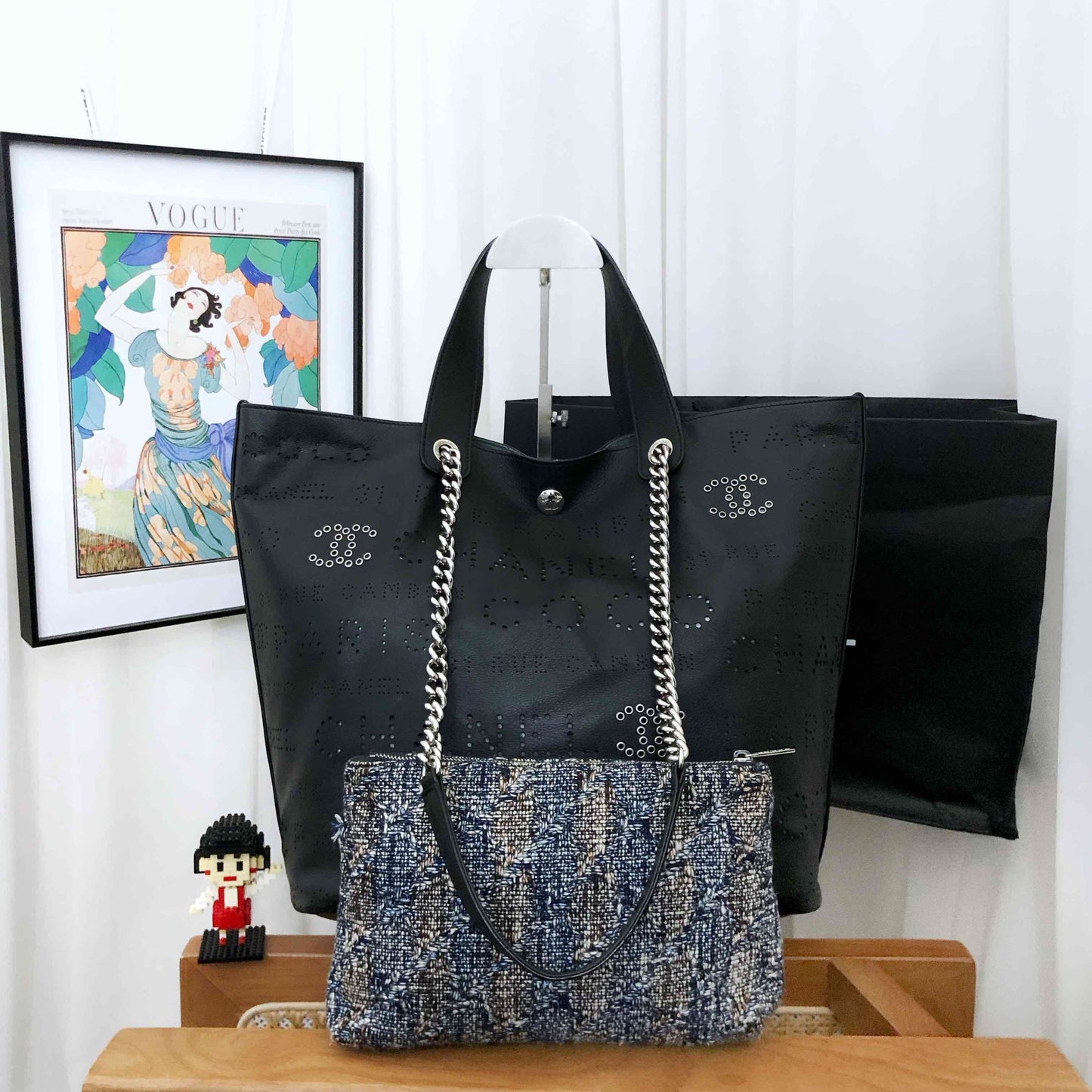 Chanel Cambon Black Luxury Tote Style