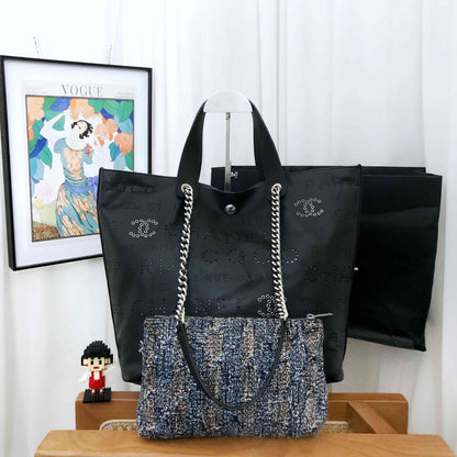 Chanel Cambon Black Luxury Tote Style