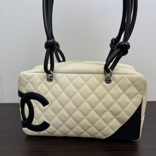 Chanel Cambon Calfskin Shoulder Bag