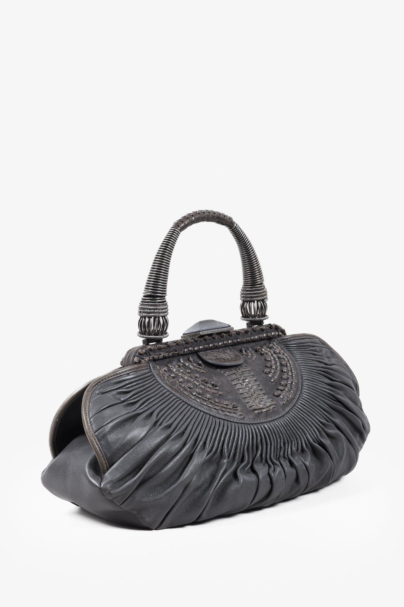 Dior Nylon Lou Leather Mini Shoulder Bag