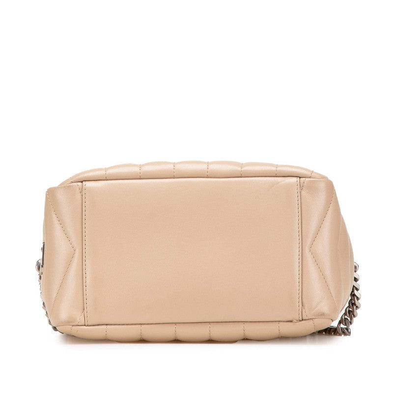 Saint Laurent Loulou Leather Red Shoulder Bag Leather
