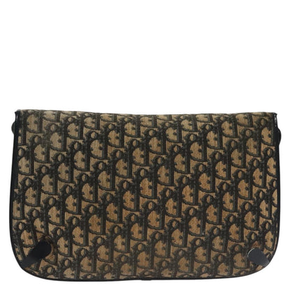 Christian Dior Trotter Shoulder Bag Canvas Navy Canvas Shoulder Bag Bag Canvas