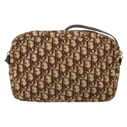 Christian Dior Trotter Crossbody Bag Diorissimo Coated Canvas Brown Canvas Shoulder Bag Bag ()