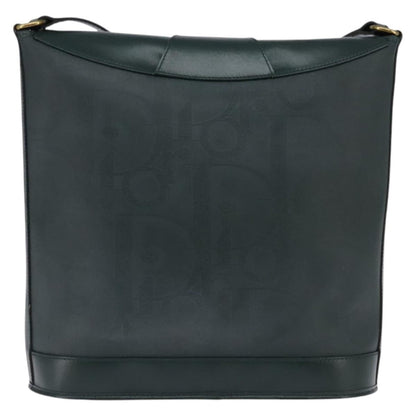 Christian Dior Trotter Crossbody Bag Canvas Green Canvas Shoulder Bag Bag