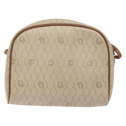 Christian Dior Honeycomb Shoulder Bag Canvas Beige Canvas Bag Style 2