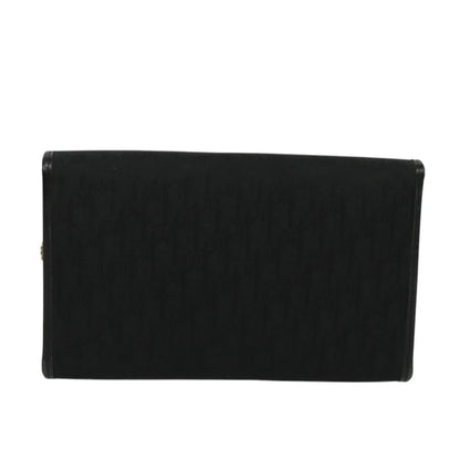 Christian Dior Trotter Crossbody Bag Canvas Black Canvas Shoulder Bag Bag Canvas