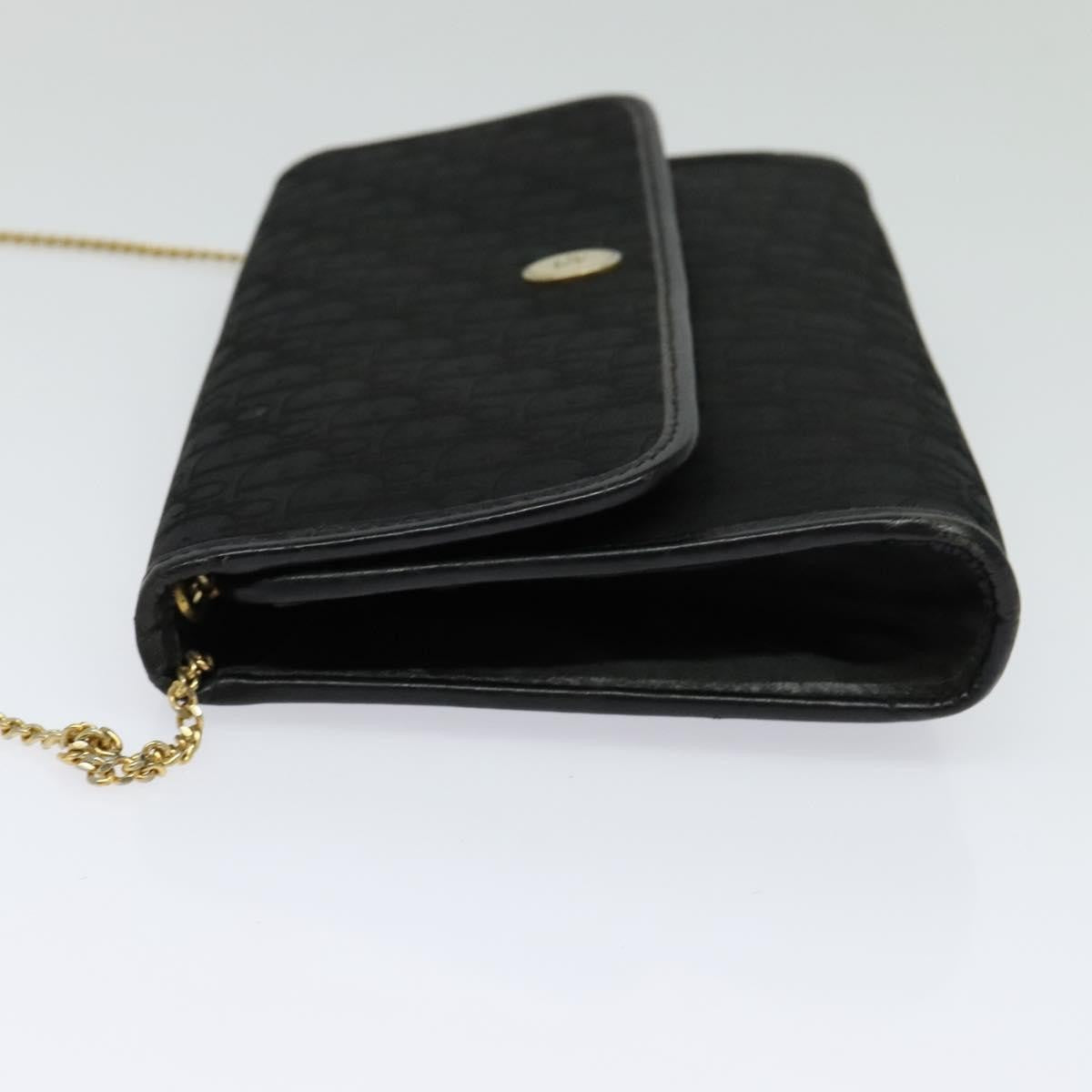 Christian Dior Trotter Crossbody Bag Canvas Black Canvas Shoulder Bag Bag Canvas
