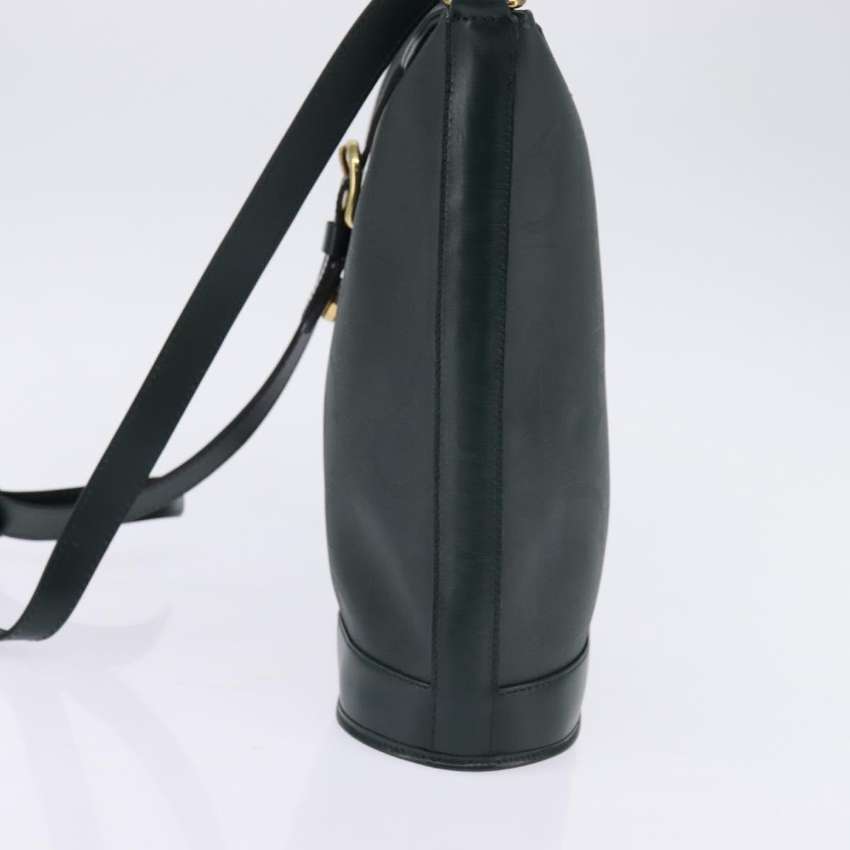 Christian Dior Trotter Crossbody Bag Canvas Green Canvas Shoulder Bag Bag
