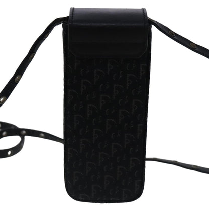 Christian Dior Trotter Pouch Diorissimo Canvas Black Canvas Clutche & Pouche Bag ()
