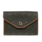 Christian Dior Honeycomb Chain Canvas Khaki Canvas Shoulder Bag Bag ()