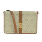 Christian Dior Honeycomb Handbag Canvas Leather Beige Canvas Shoulder Bag Bag