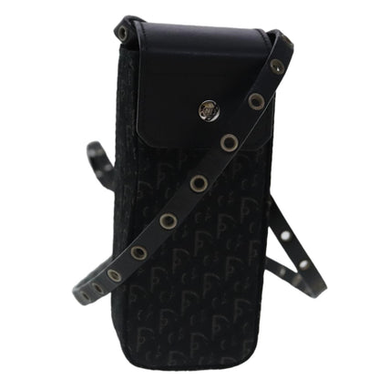 Christian Dior Trotter Pouch Diorissimo Canvas Black Canvas Clutche Pouche Bag