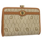 Christian Dior Honeycomb Zip Pouch Coated Canvas Beige Pvc Clutche & Pouche Bag ()