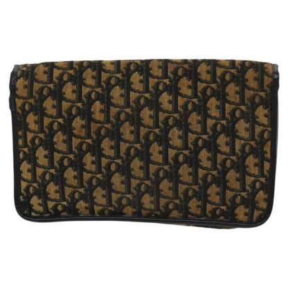 Christian Dior Trotter Shoulder Bag Canvas Brown Canvas Bag ()