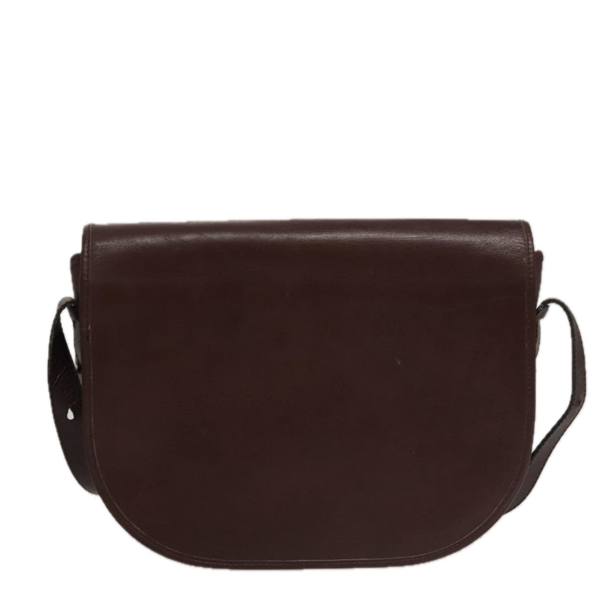Christian Dior Trotter Shoulder Bag Canvas Burgundy Leather Shoulder Bag Bag