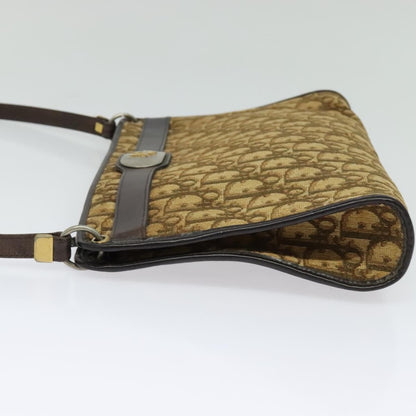 Christian Dior Trotter Shoulder Bag Canvas Brown Canvas Bag Style 2