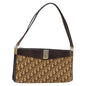 Christian Dior Trotter Shoulder Bag Canvas Brown Canvas Shoulder Bag Bag