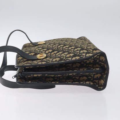 Christian Dior Trotter Shoulder Bag Canvas Navy Canvas Shoulder Bag Bag Style 3