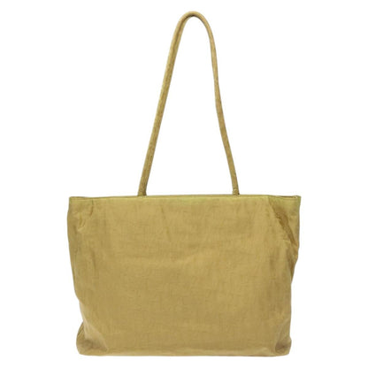 Christian Dior Trotter Open Tote Diorissimo Canvas Yellow Canvas Tote Bag Bag