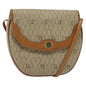 Christian Dior Honeycomb Shoulder Bag Canvas Beige Canvas Bag ()