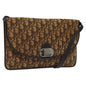 Christian Dior Trotter Shoulder Bag Canvas Brown Canvas Bag ()