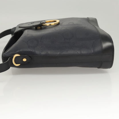 Christian Dior Trotter Shoulder Bag Canvas Navy Canvas Shoulder Bag Bag Style 2