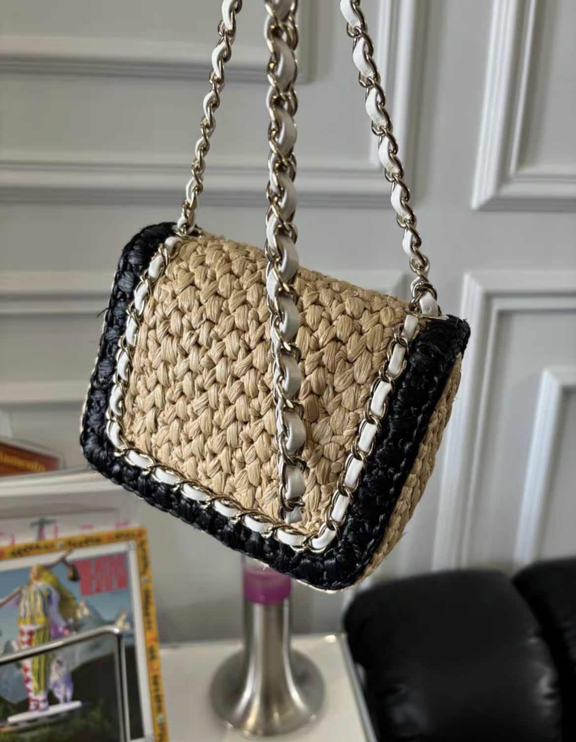 Chanel Luxury Leather Shoulder Bag Style 4