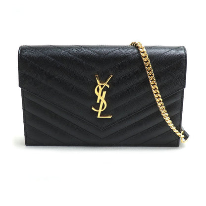 Saint Laurent Cassandra Leather 2Way Shoulder Bag
