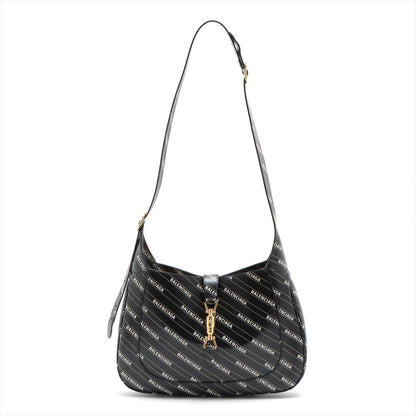 Gucci X Balenciaga The Hacker Project Big 1961 Jackie Black Leather