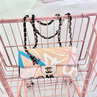 Chanel Luxury Leather Shoulder Bag Style 8