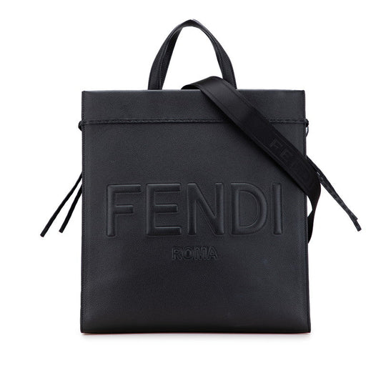 Fendi Go To Shopper Leather 2Way Bag