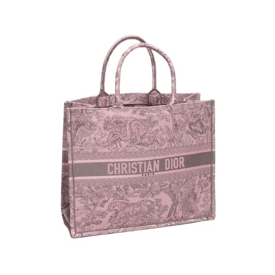 Dior Book Tote Canvas Tote Bag