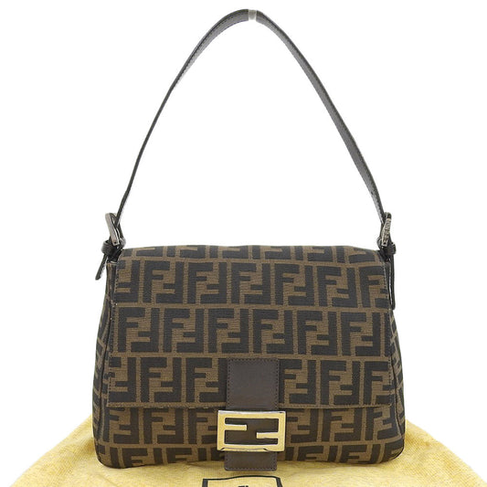 Fendi Mamma Baguette Leather Red Shoulder Bag Style 4