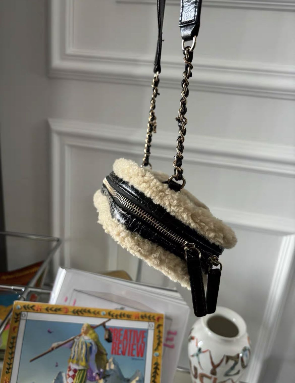 Chanel Luxury Leather Shoulder Bag Style 6