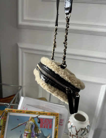 Chanel Luxury Leather Shoulder Bag Style 6