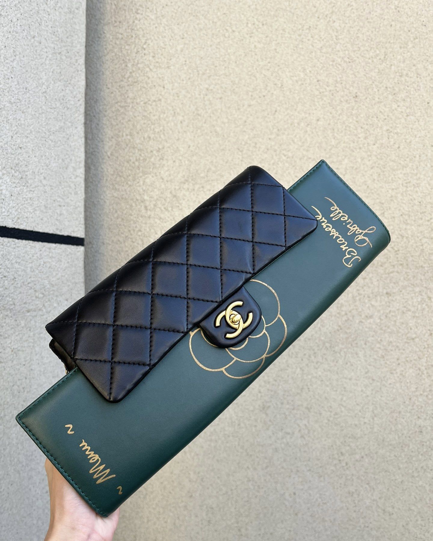 Chanel Limited Camellia Menu Bag