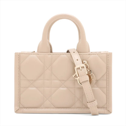 Dior Book Tote Cannage Beige Tote Bag Cannage