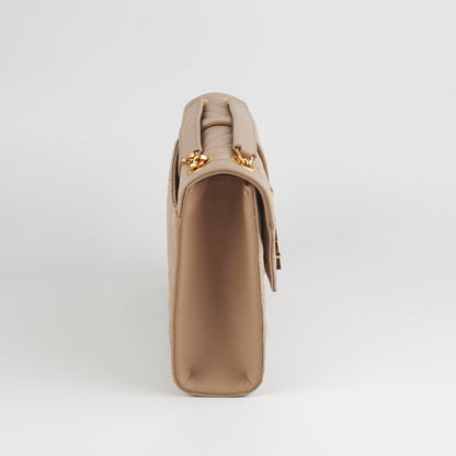 Saint Laurent Medium Envelope Beige
