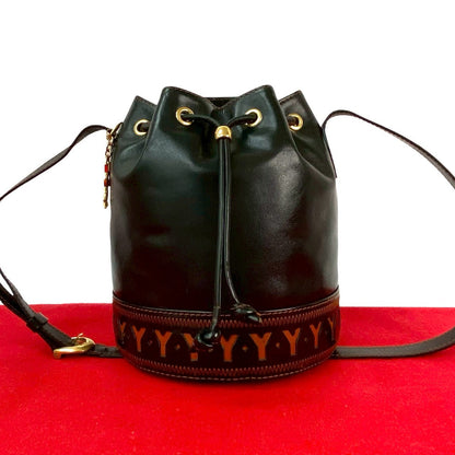 Saint Laurent Leather Red Shoulder Bag Leather