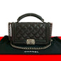 Chanel Boy Leather Shoulder Bag Style 5