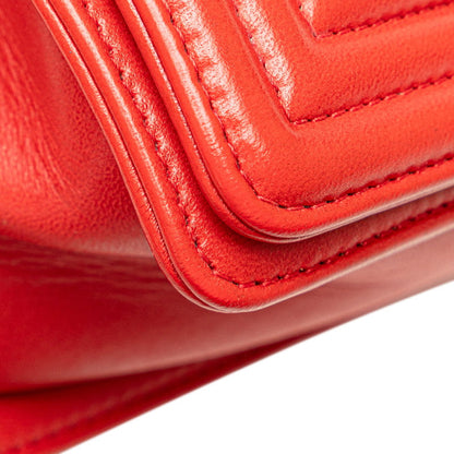 Chanel Boy Lambskin Shoulder Bag Style 7