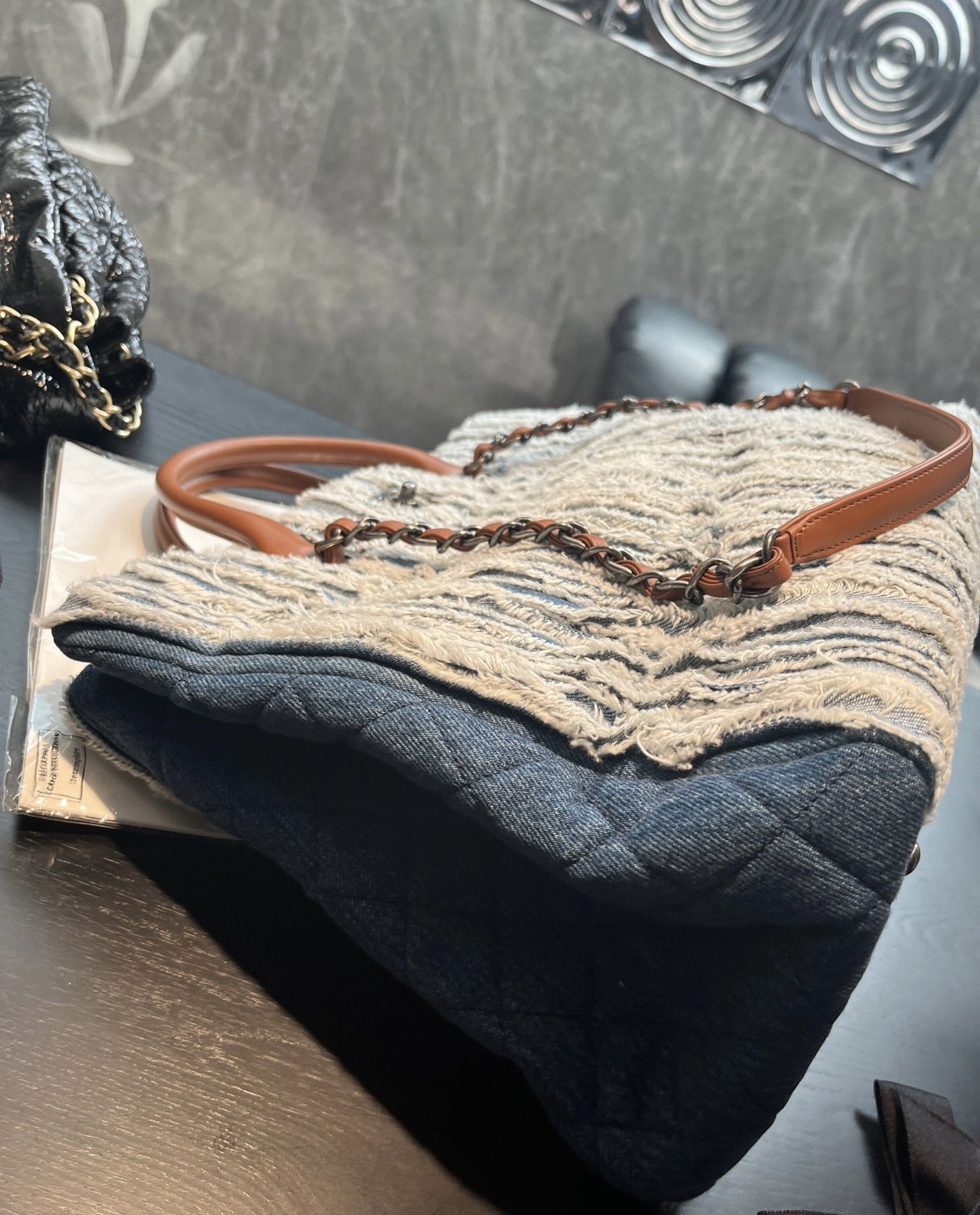 Chanel Luxury Leather Tote Bag Tote