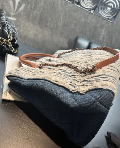 Chanel Luxury Leather Tote Bag Tote