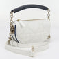 Dior S7200ONOA Shoulder Bag Dior Vibe Micro Hobo 2way Quilted Chain Mini Bag lambskin white Women