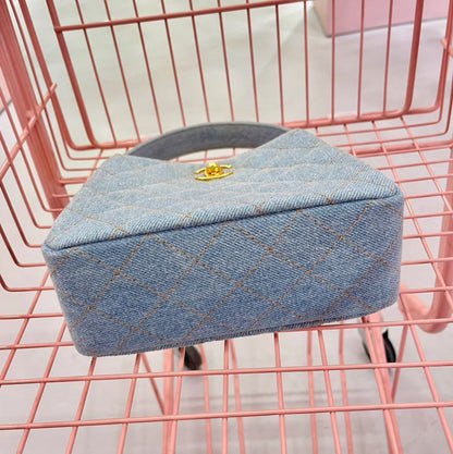 Chanel Kelly Blue Shoulder Bag