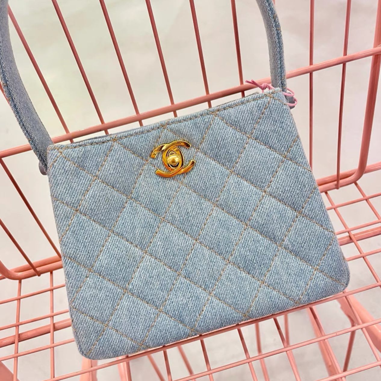 Chanel Kelly Blue Shoulder Bag
