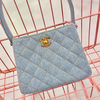 Chanel Kelly Blue Shoulder Bag