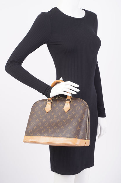 Louis Vuitton Alma Monogram Canvas PM